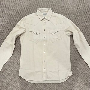 Taylor Stitch’s (in cahoots with Stetson) Western snap shirt size 42 new w/tags